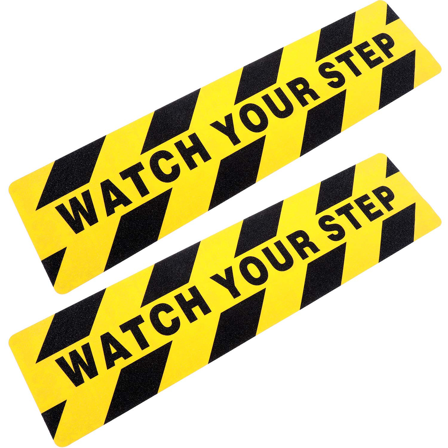 6 X 24 Watch Your Step Warning Sticker Adhesive Abrasive Floor Caution