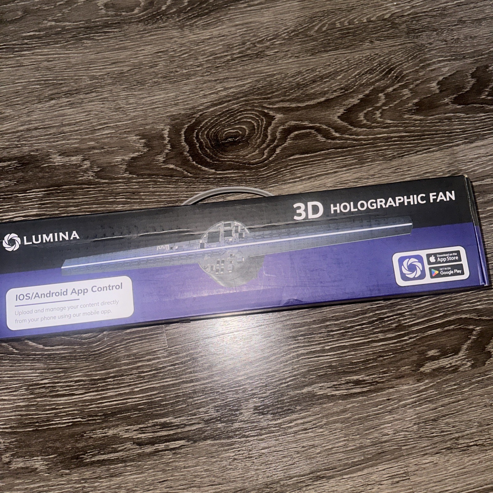 Lumina 3D Holographic Fan LED Advertising Display WiFi App Control