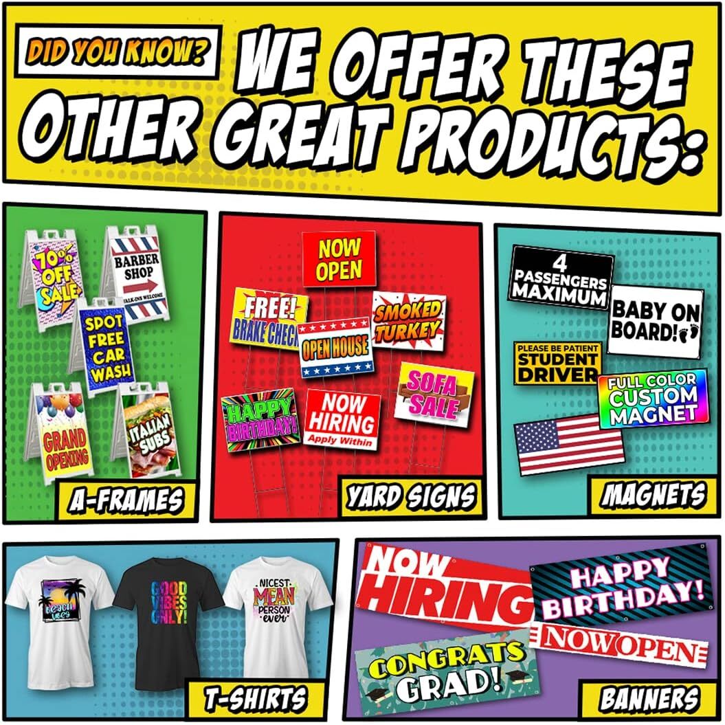 CAR SHOW Advertising Vehicle Sports Vinyl Banner Flag Sign USA SB10730