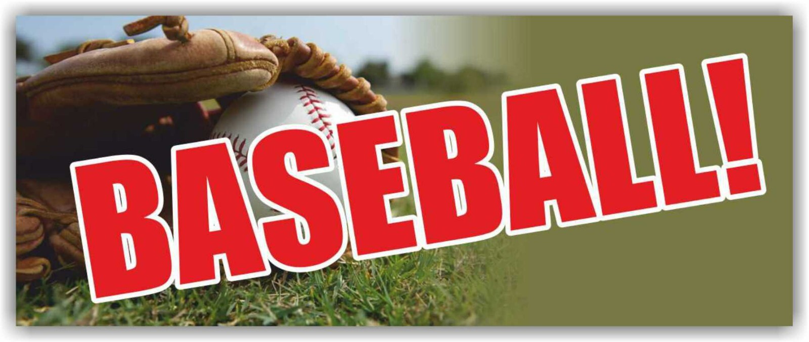 BASEBALL Advertising Banner Vinyl Mesh Sign sports ball football stand game