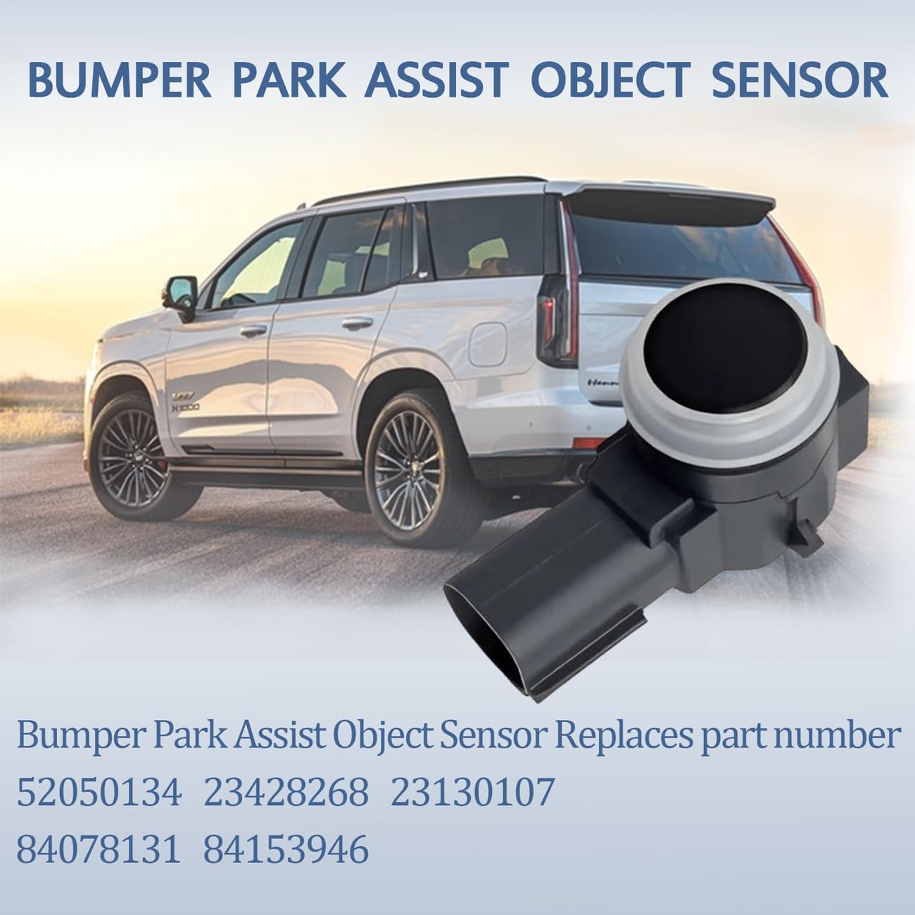 Bumper Park Assist Object Sensor,for Chevy Silverado/Tahoe/Suburban,for GMC…