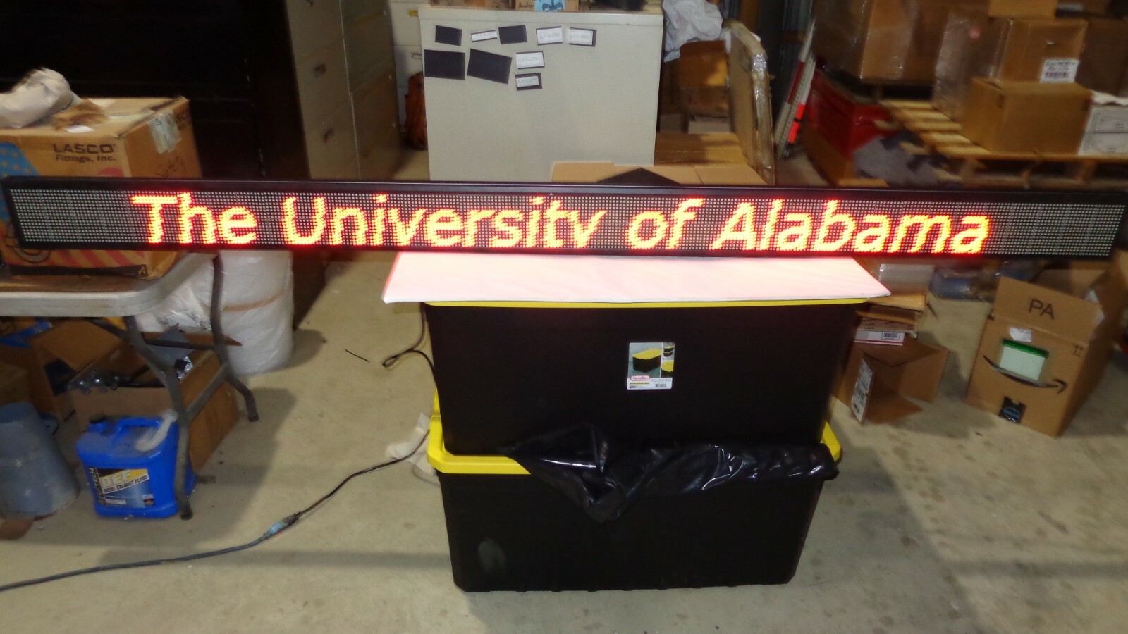 University Of Alabama Scrolling Message Board 6″ x 96″, WiFi Programmable,