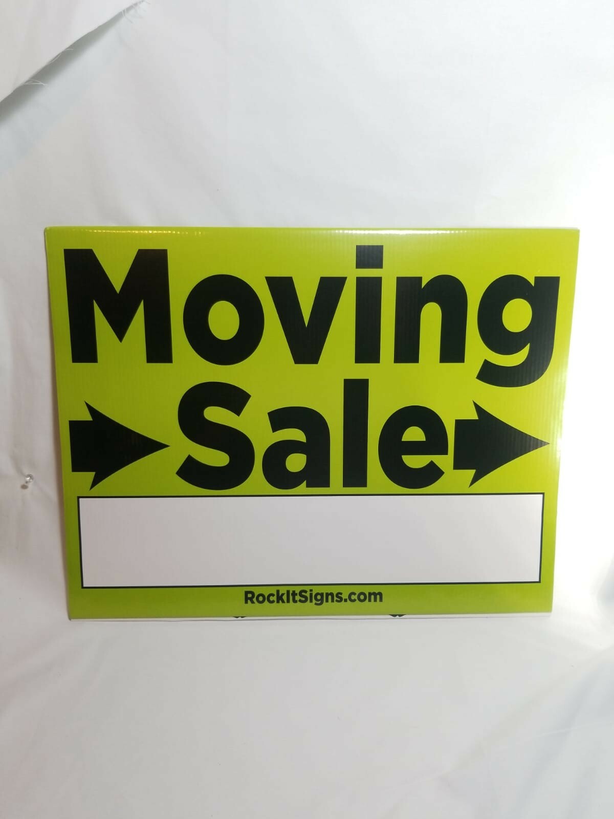 3 Pcs Yard Sale Sign Triangle Style Garage Sale Sign, 2 Small/Arrow Sign One Big