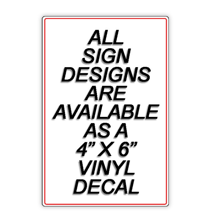 Private Property No Trespassing Littering Loitering Sign Or Decal 6 SIZES PP017
