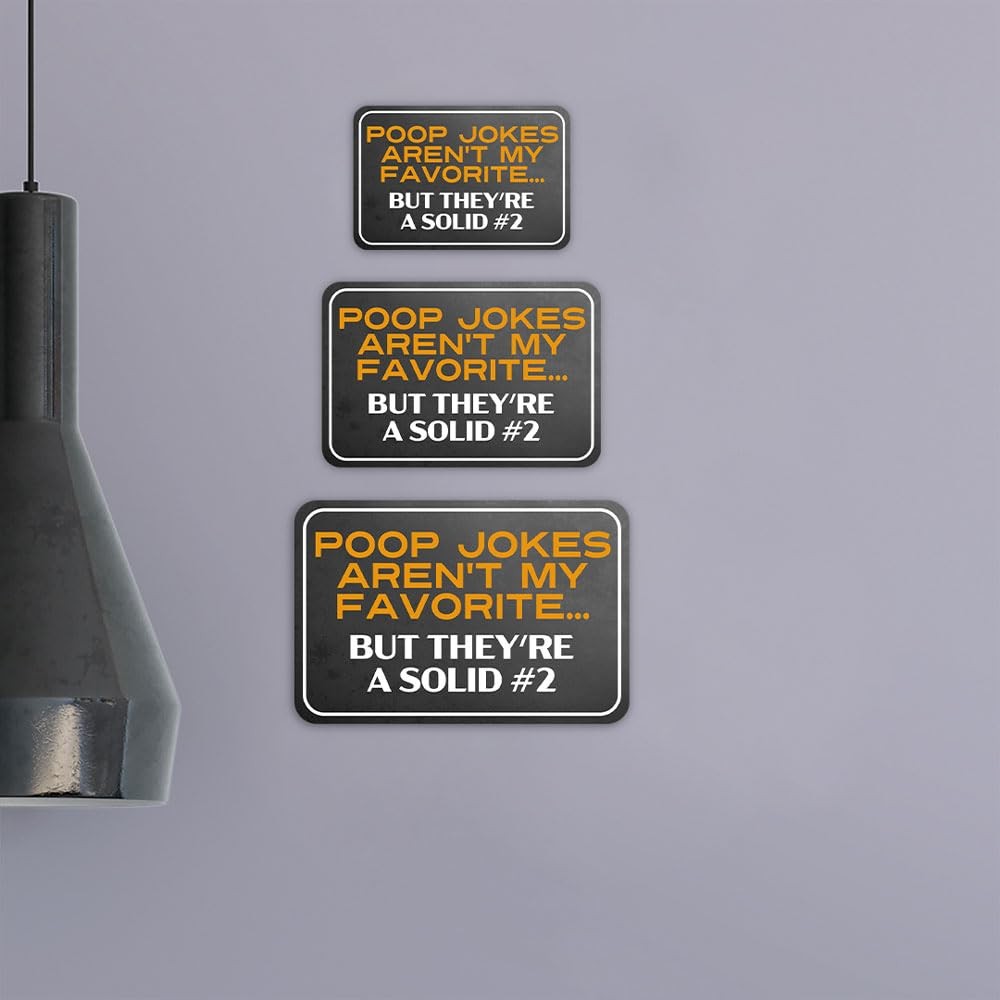 Classic Framed Plus Poop Jokes Aren’t My Favorite… But They’re A Solid #2