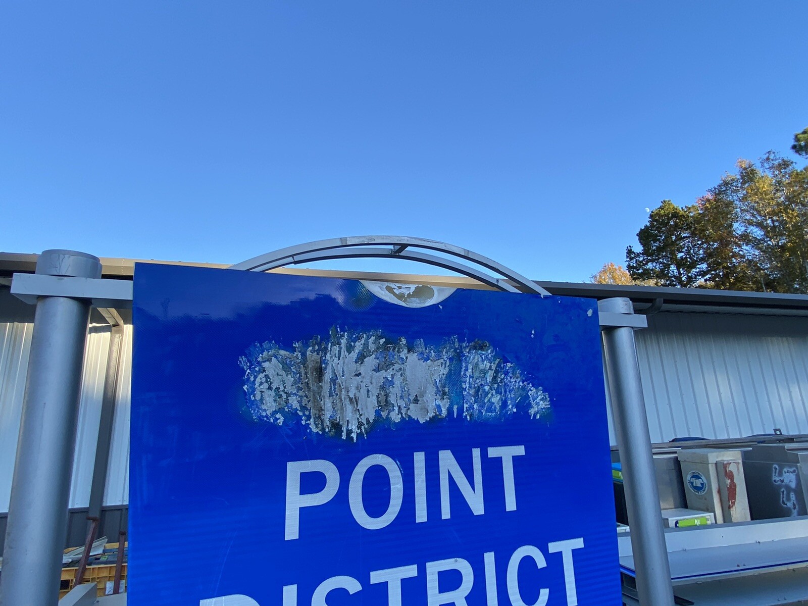 Double sided Aluminum SIGN & Pole sign, Decorative, Large