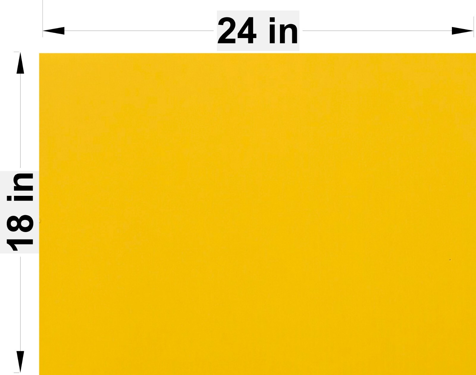 30 Pack Yellow Signs 18″ x 24″ x 4 mm Corrugated Plastic, Write Your Own Message