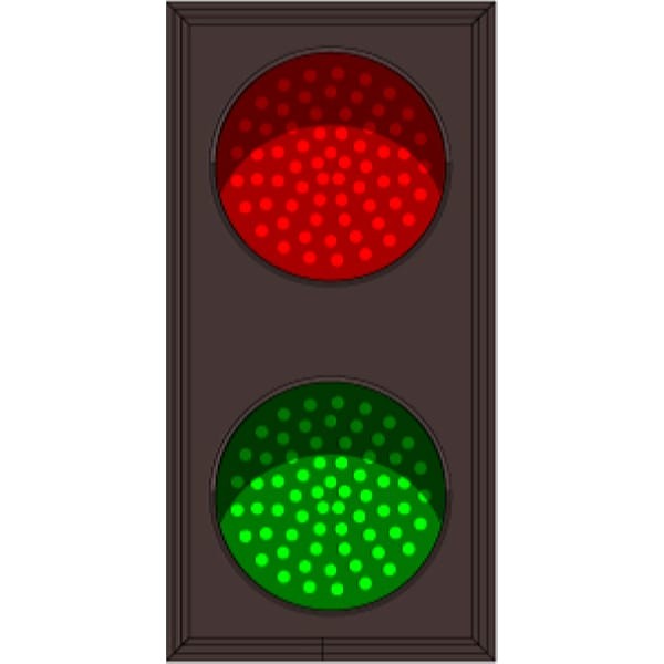 Signal-Tech 5439 TCL147RG-225H/120-277VAC Blank-out LED Direct-view Sign