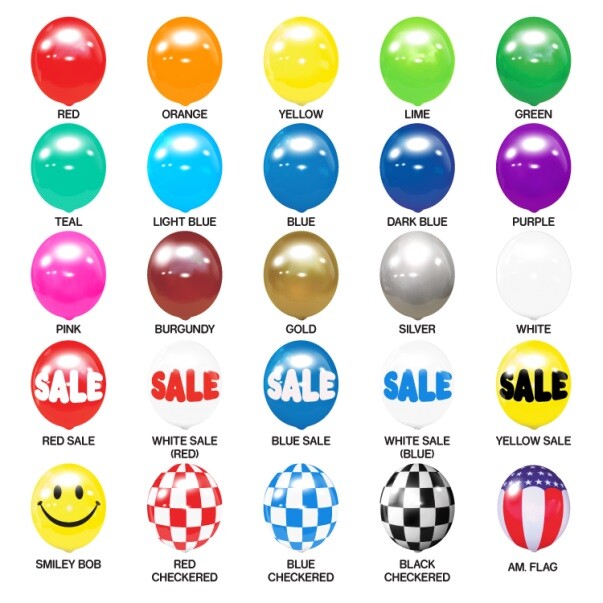 Reusable Balloon Car Window Clip On Kit
