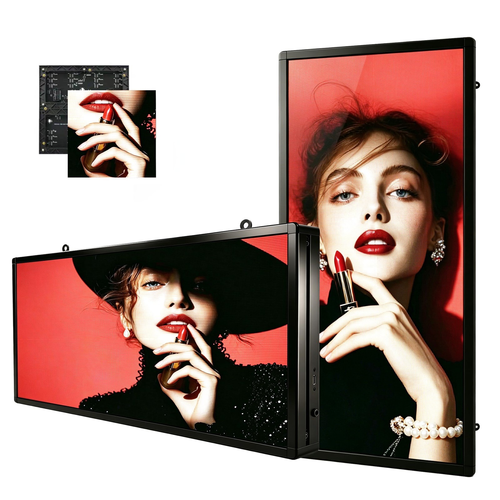 P3 Images Video Led Signs Display,IP65 Waterproof Outdoor Programmable Scrolling