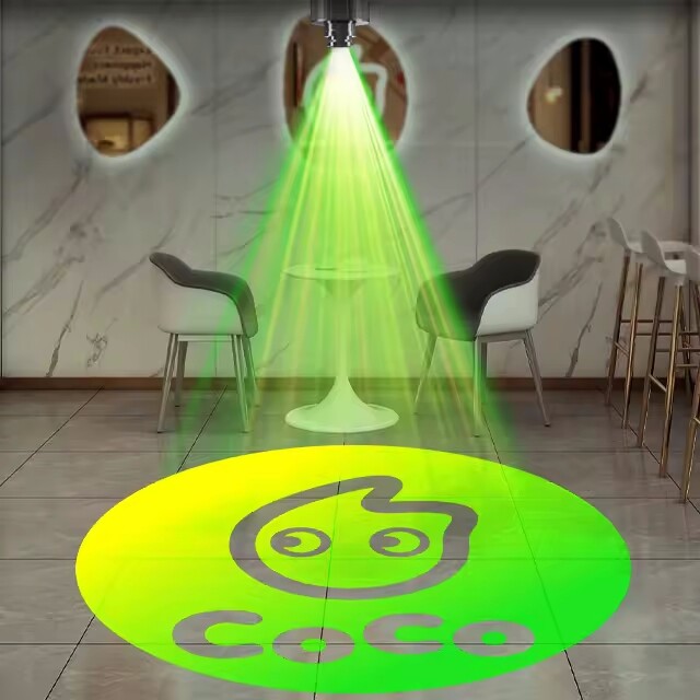 15W-110W Waterproof Dynamic Color Changing Wedding Light Logo Gobo Projector