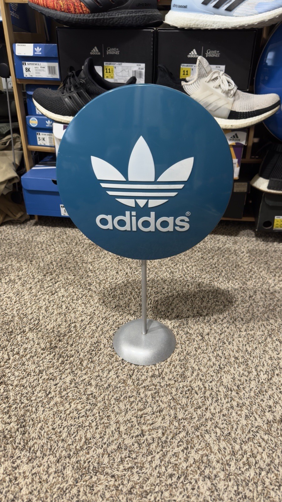 Adidas Originals Sign Display Vintage Lollipop
