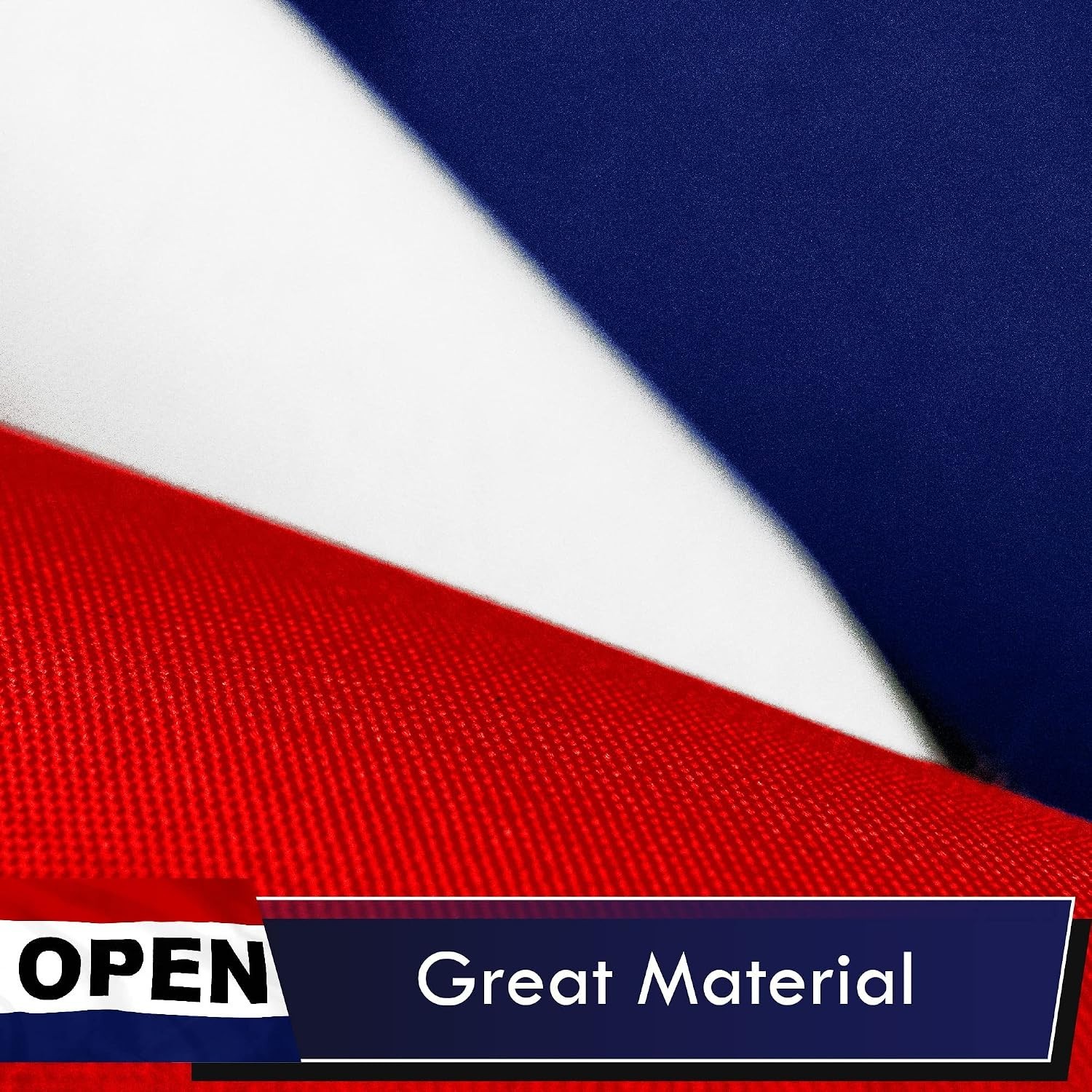 3×5 Ft LiteWeave Open Flag with Brass Grommets – Perfect for Businesses