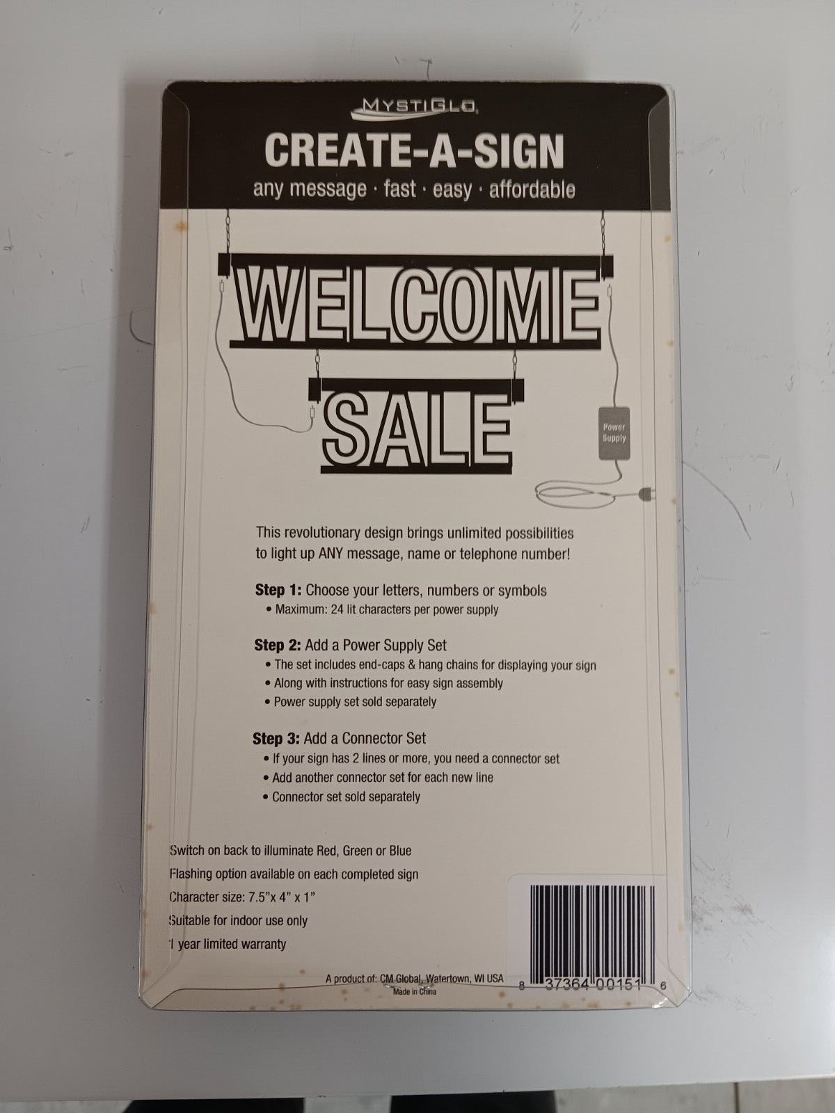 Mystiglo Business Signage For Store Create Sign 6 Color Light Number 6