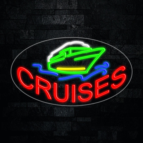 Cruises LED Neon Sign 28″L x 16″H #34338