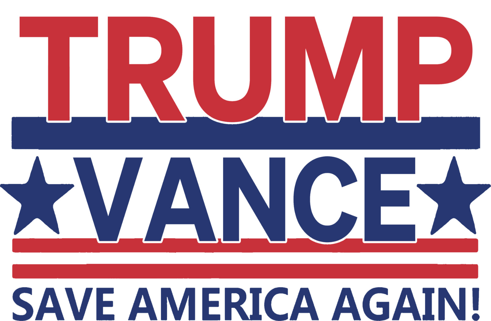 2×3 Feet Trump 2024 President Vinyl Banner Take America Back MAGA Republican