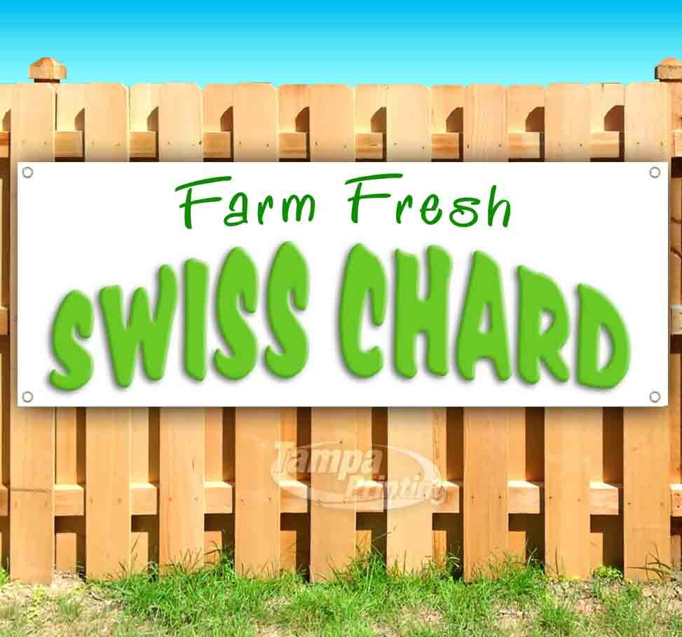 Swiss Chard Advertising Vinyl Banner Flag Sign Many Sizes Available USA