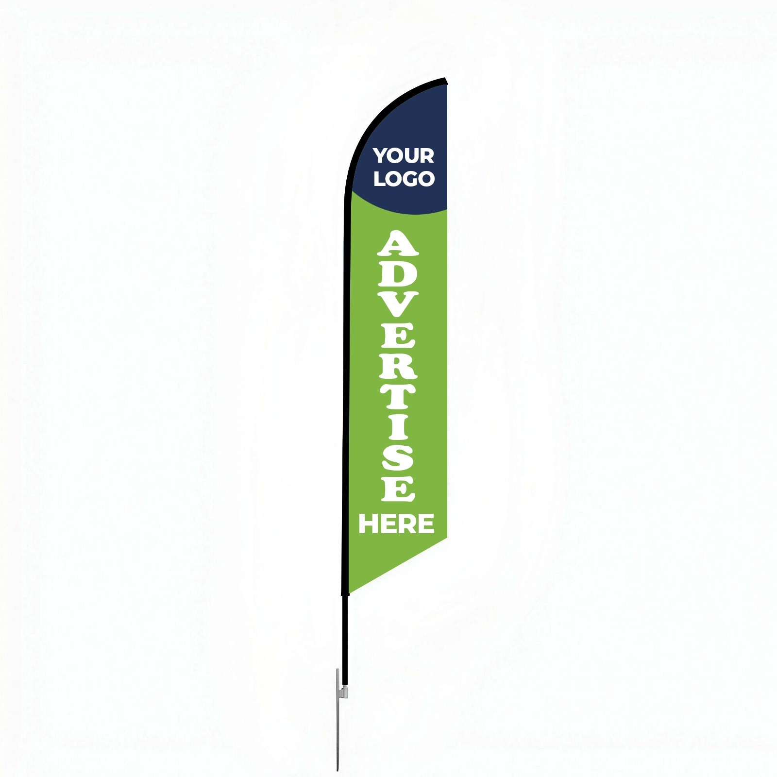 Custom Feather Flag With Ground Stake – Print your Design on Flag
