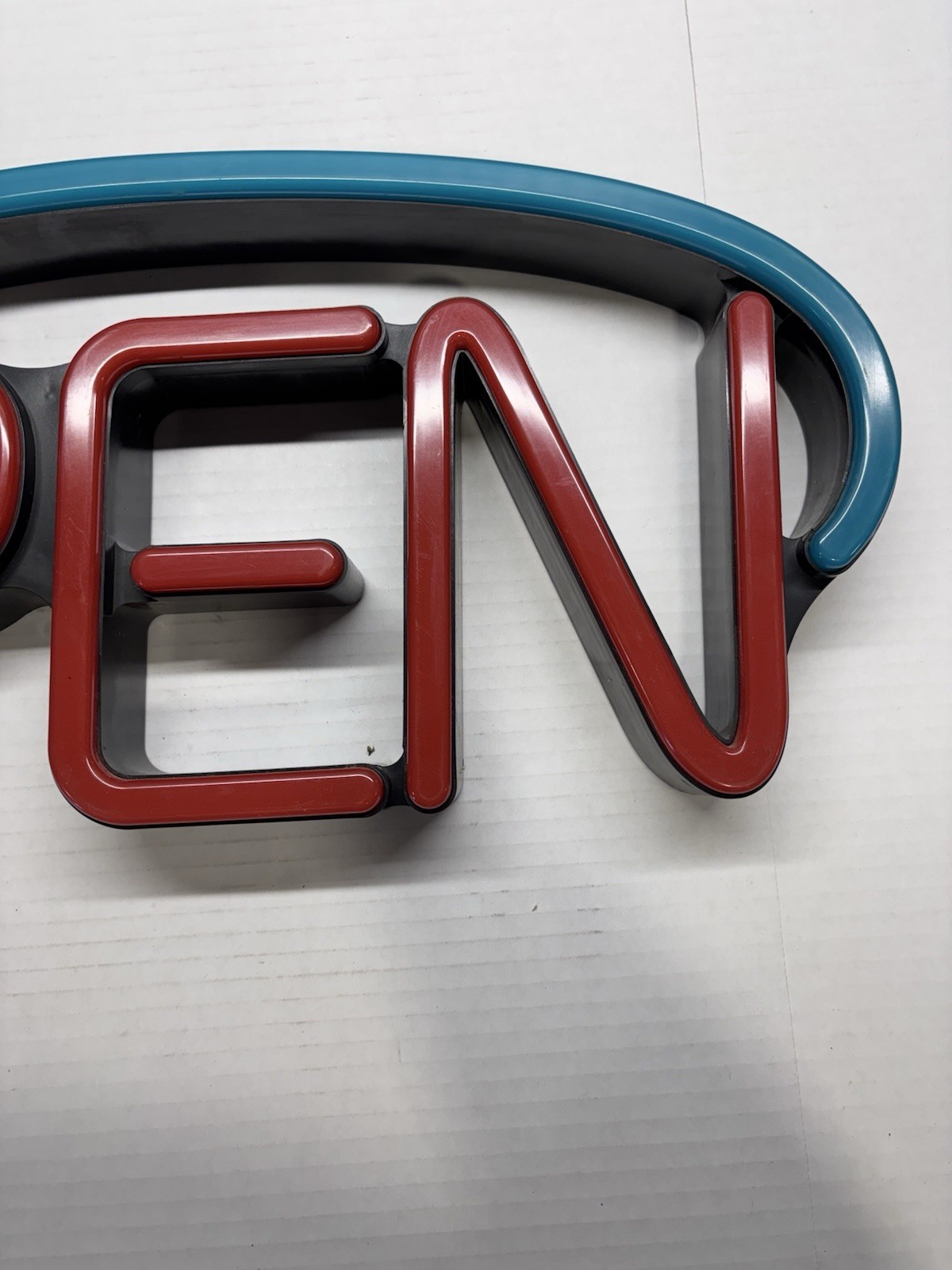 Excellent tested working Mystiglo “OPEN” Light-up Sign 2 variation settings.