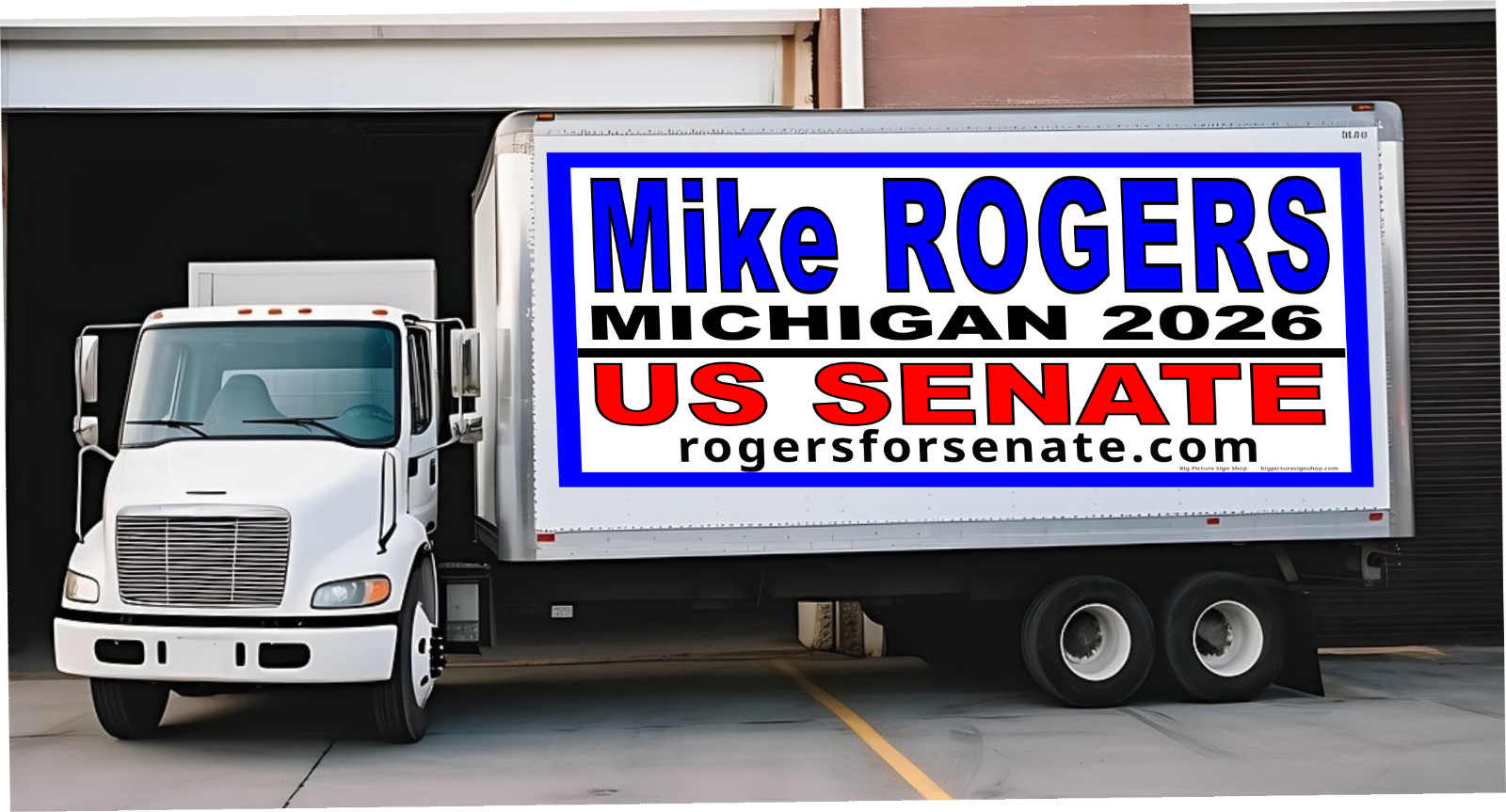 MIKE ROGERS 2026 US SENATE- VERY LARGE Banners -Vinyl – Fast Shipping – USA MADE
