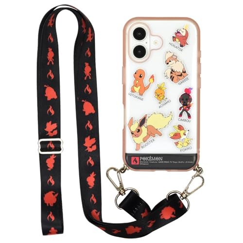 Gourmandise Pokémon IIIIfit Loop iPhone 16 Case (Fire Type) POKE-965B