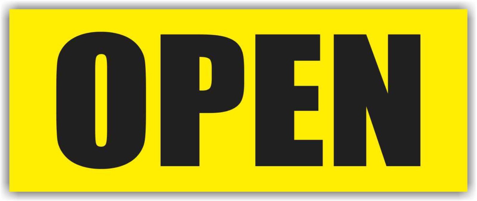 OPEN Advertising Banner Vinyl Mesh Sign Alternative Store Grand Opening Welcome
