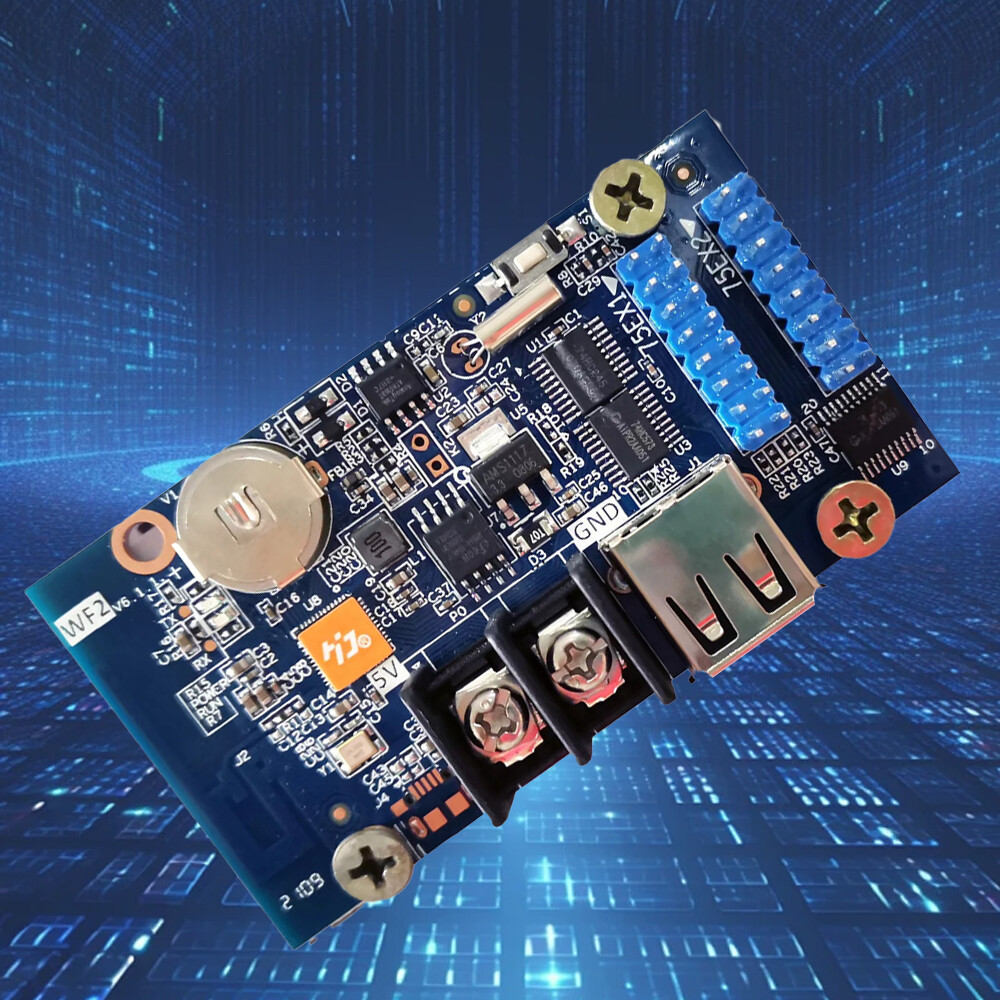 New HUB75 Series Control Card HD-WF2 Full color LED Display Control Card