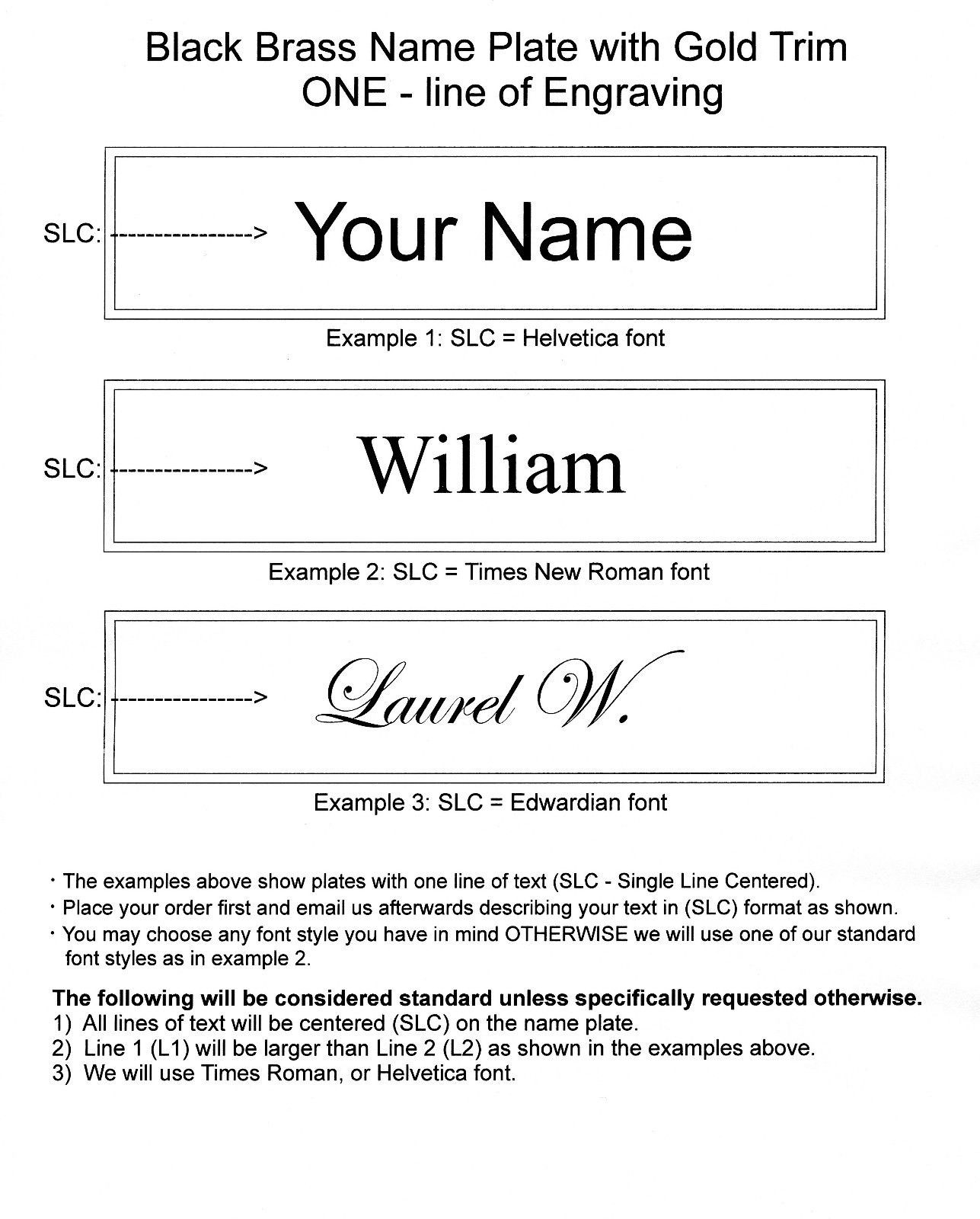 Office Desk Name Bar, Rosewood Piano Finish, Personalized / Custom Name Plate