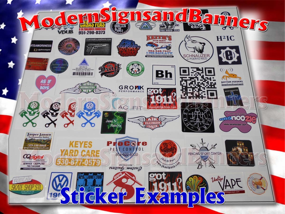 200 2×3 Custom Printed Full Color Vinyl Stickers Decals Company Product Labels