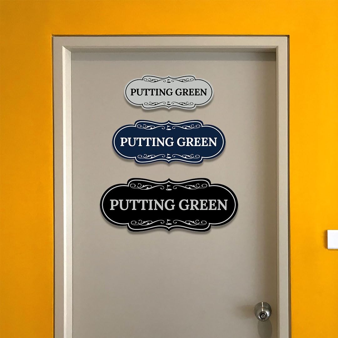 Signs ByLITA Designer Putting Green Wall or Door Sign