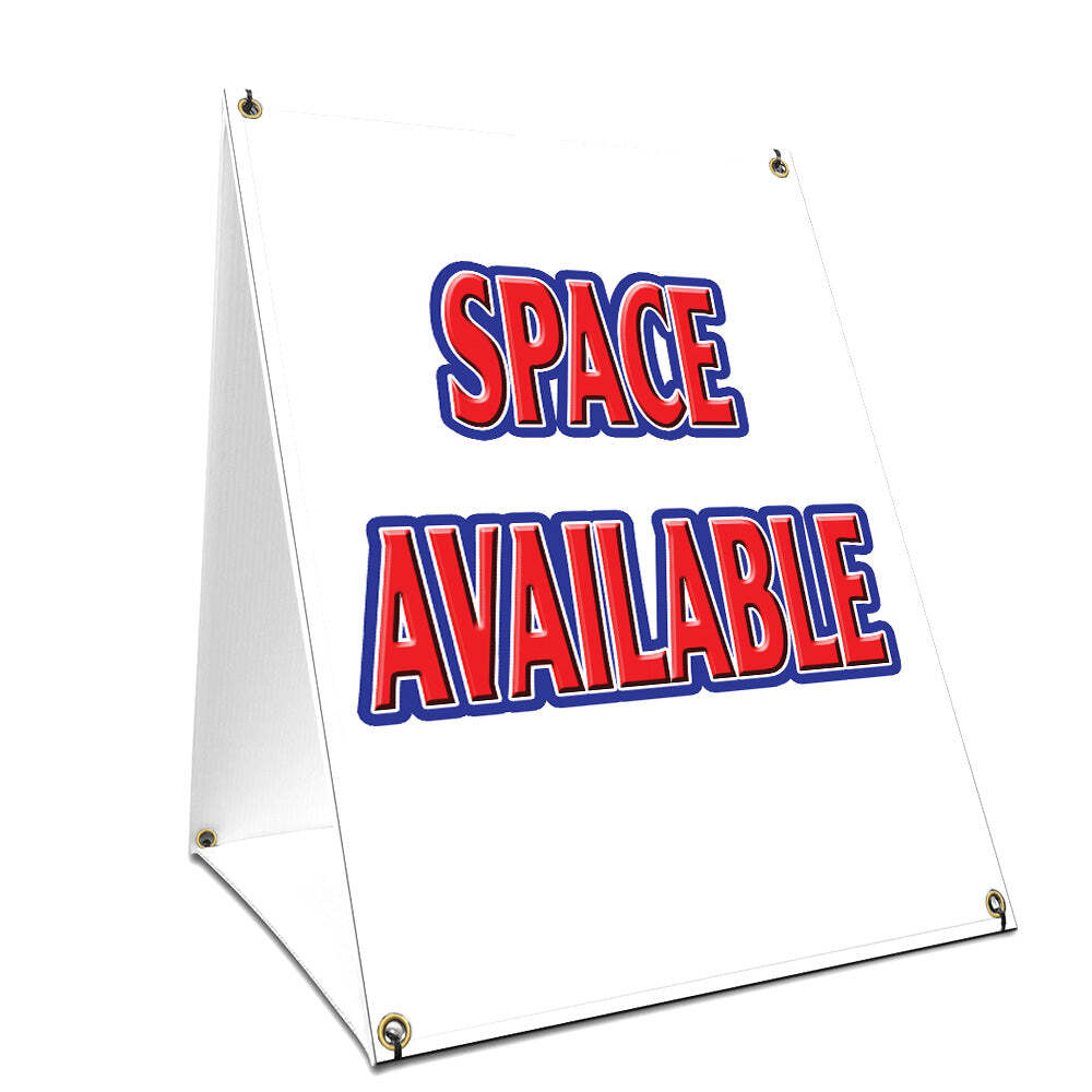 Space Available Yard Sign & Stake outdoor plastic coroplast window