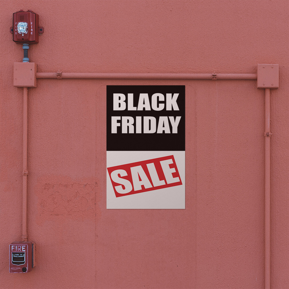 Door Decals Vertical Vinyl Stickers Multiple Sizes Black Friday Deal Business
