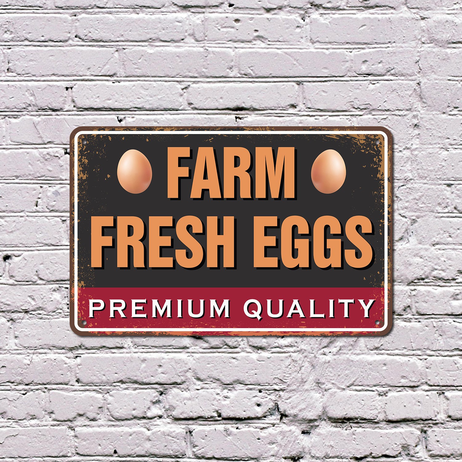 Farm Fresh Eggs Street Sign Laid Daily Since Forever Perfect for Coops Farm