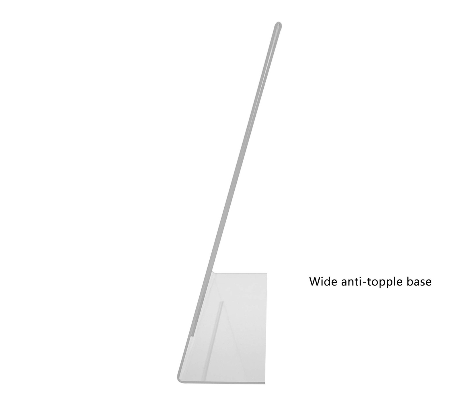 Marketing Holders Large Sign Holder Poster Display 14” x 14″w x 11″h, Clear