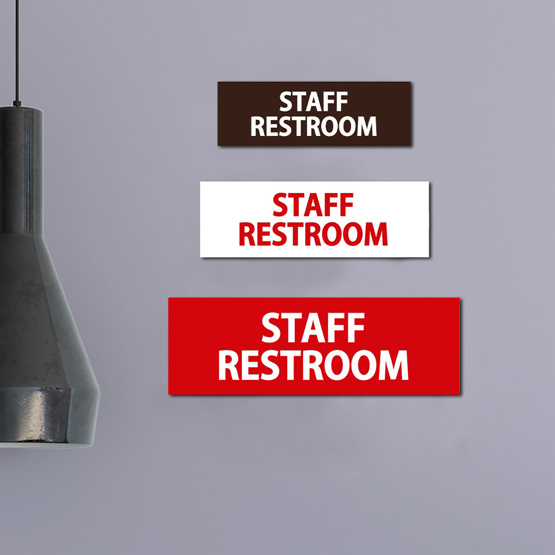 Basic Staff Restroom