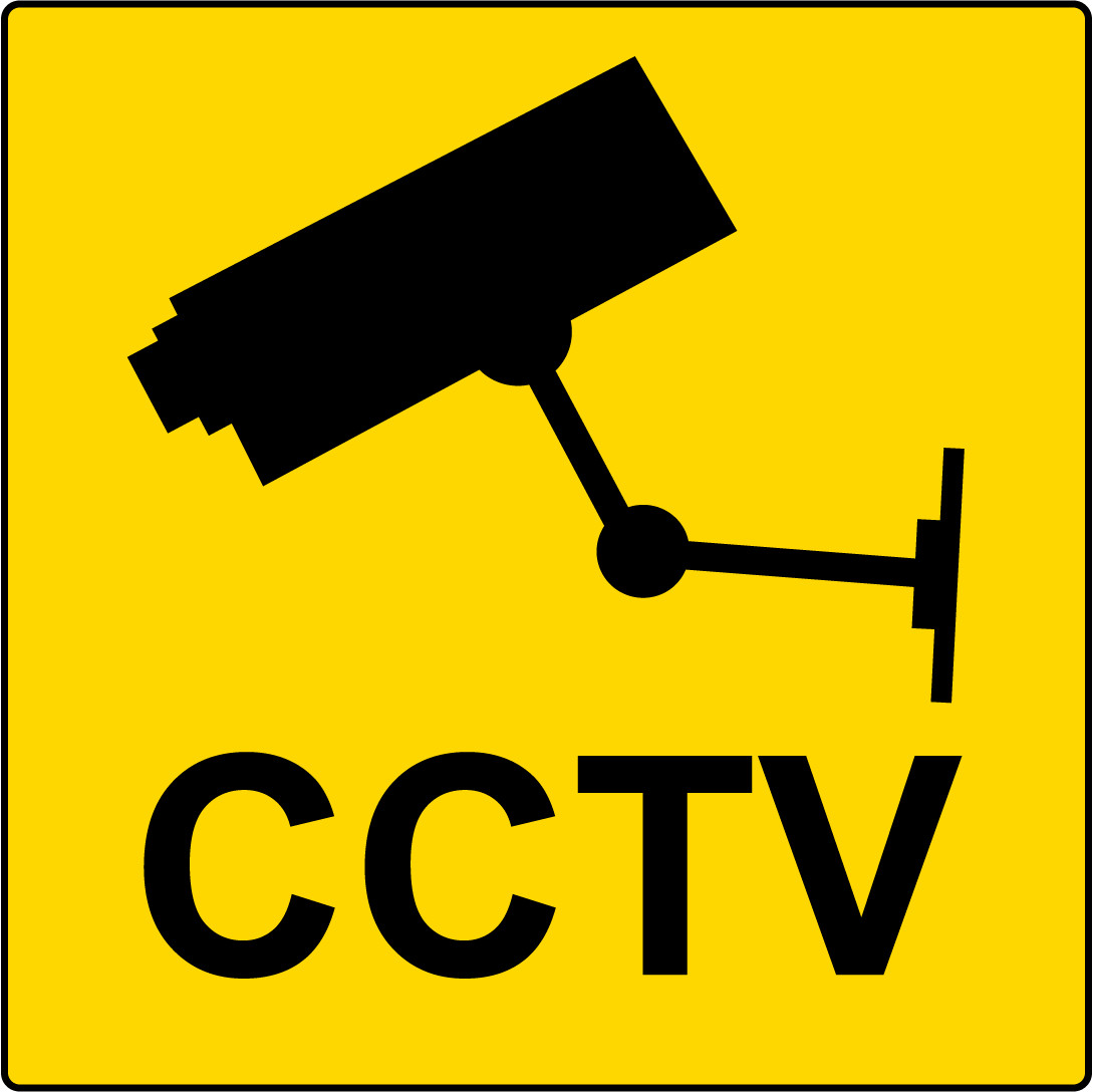 CCTV | Adhesive Vinyl Sign Decal