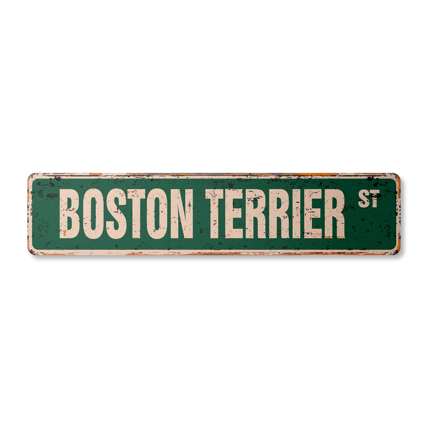 BOSTON Vintage Street Sign Mass New England MA Massachusetts| Indoor/Outdoor