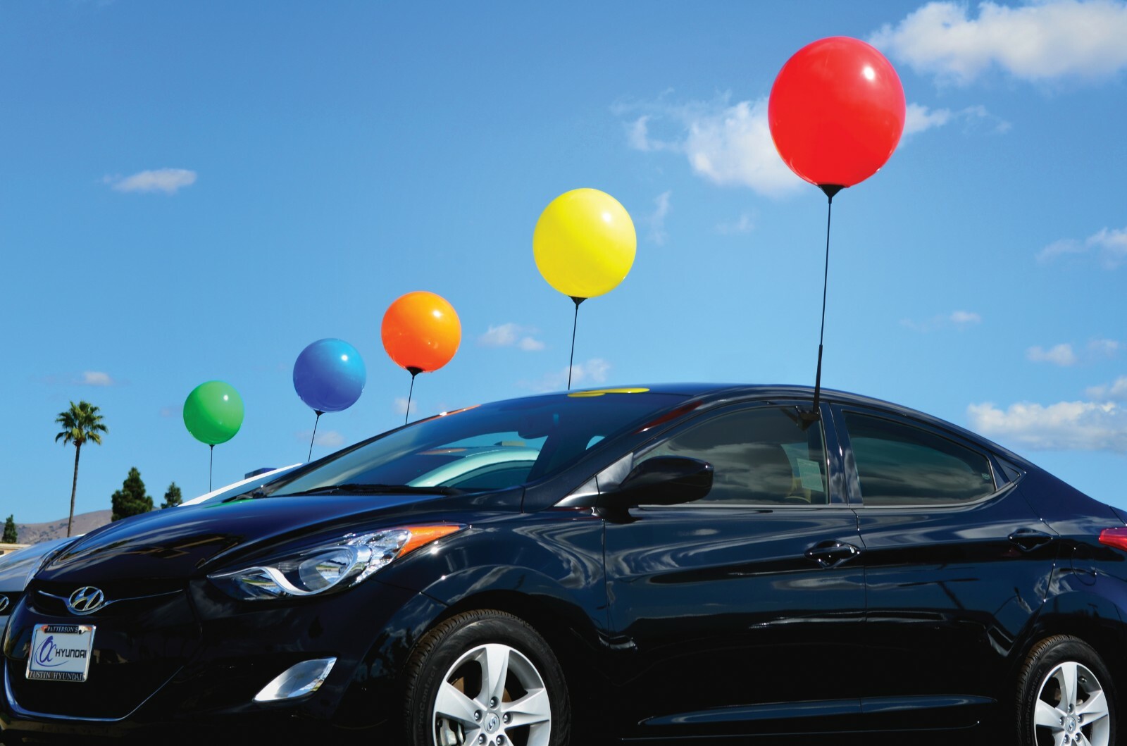 Reusable Balloon Window Kits, Car Dealer Window Balloon Kits, Set of 12
