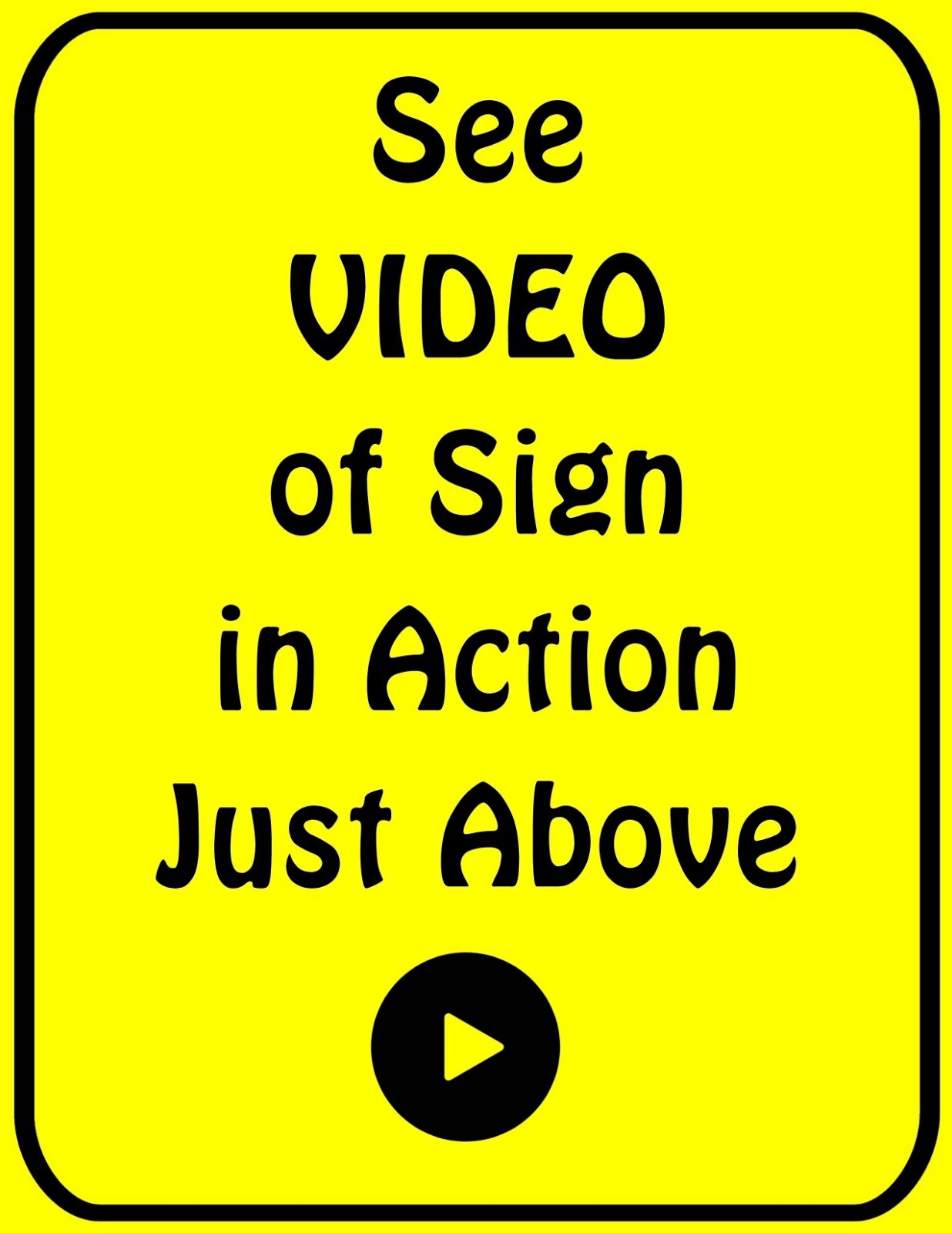 Blinking Red LED Beware Guard Black Lab On Duty 11.5″ x 9″ Laminated Dog Sign
