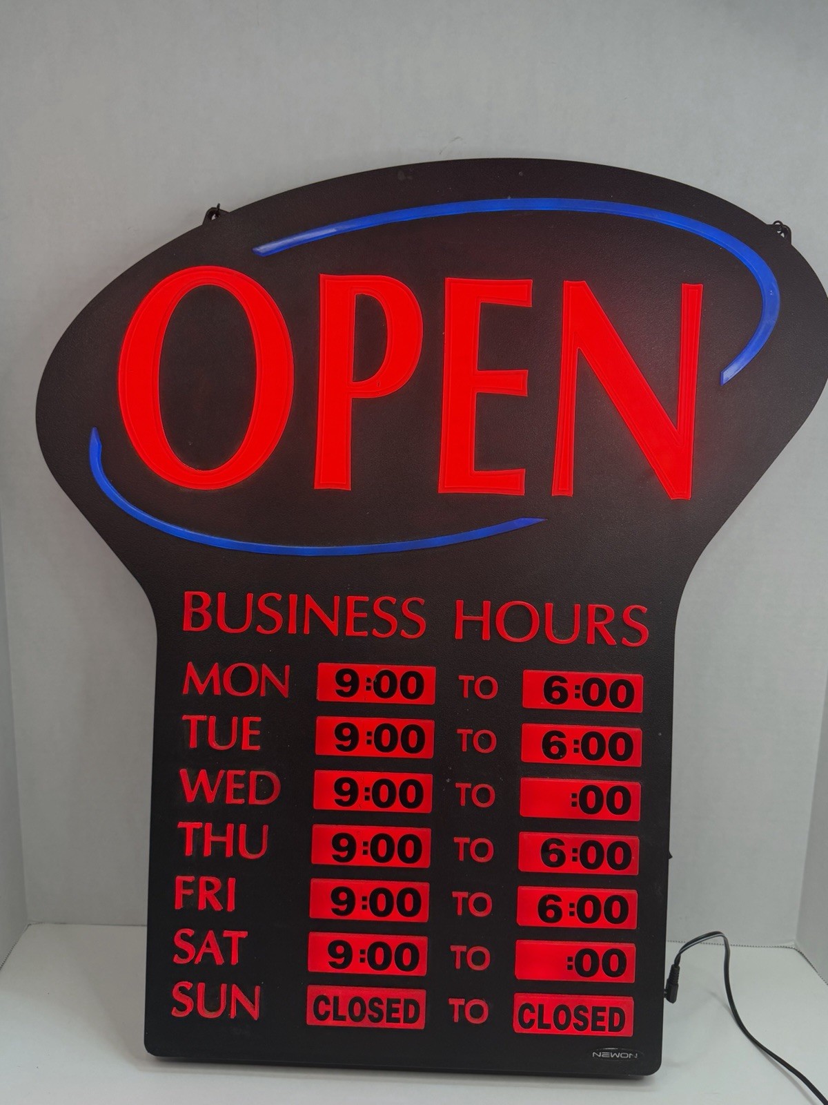 NEWON 4908 Light Up Open Sign