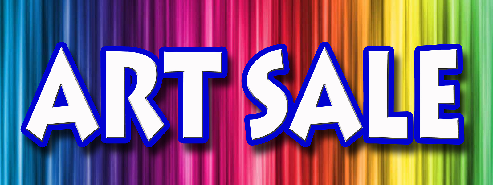 ART SALE DECAL sticker artist paint brush supply equipment canvas supplies