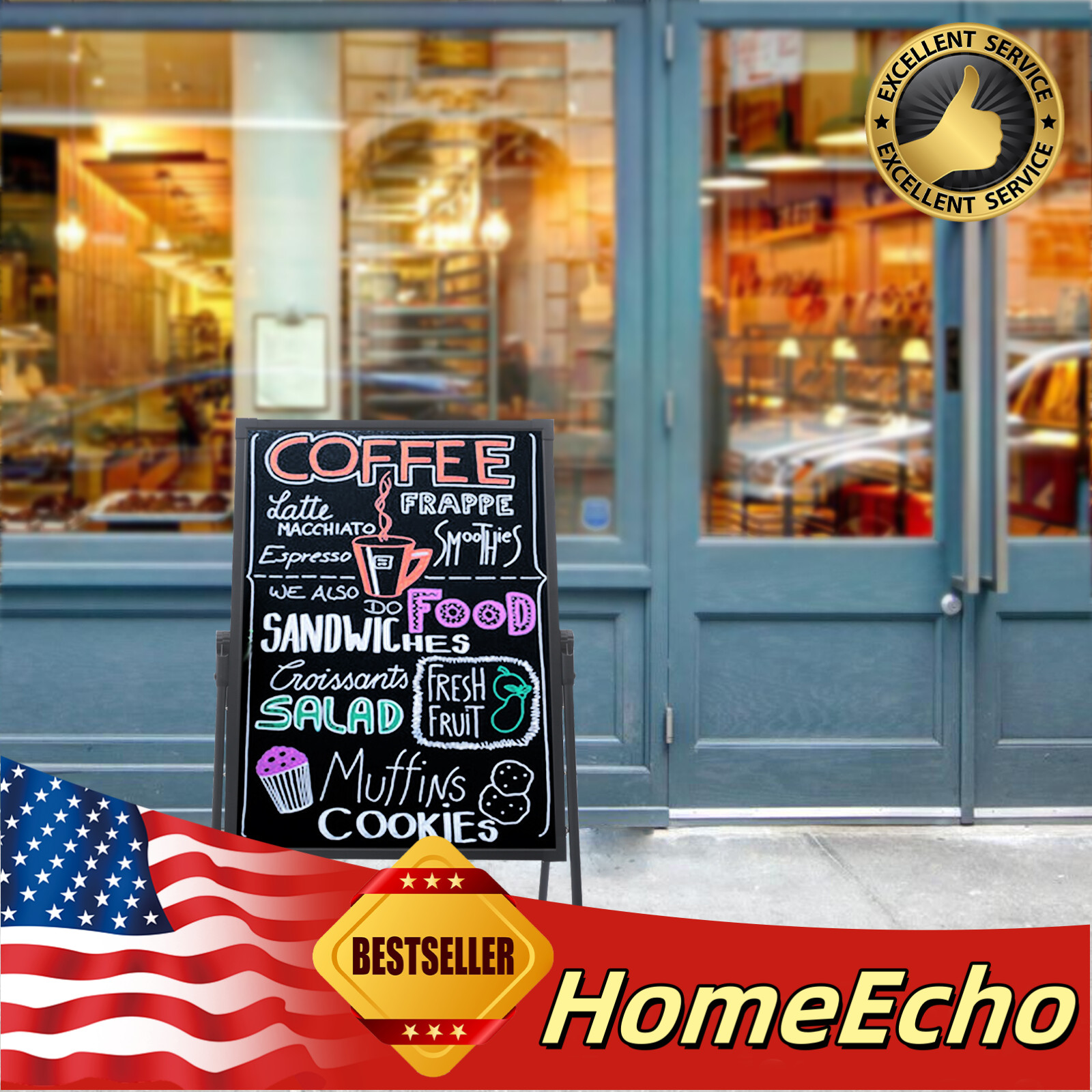 Electric LED Message Writing Board Digital Display Board DIY Restaurant Menu