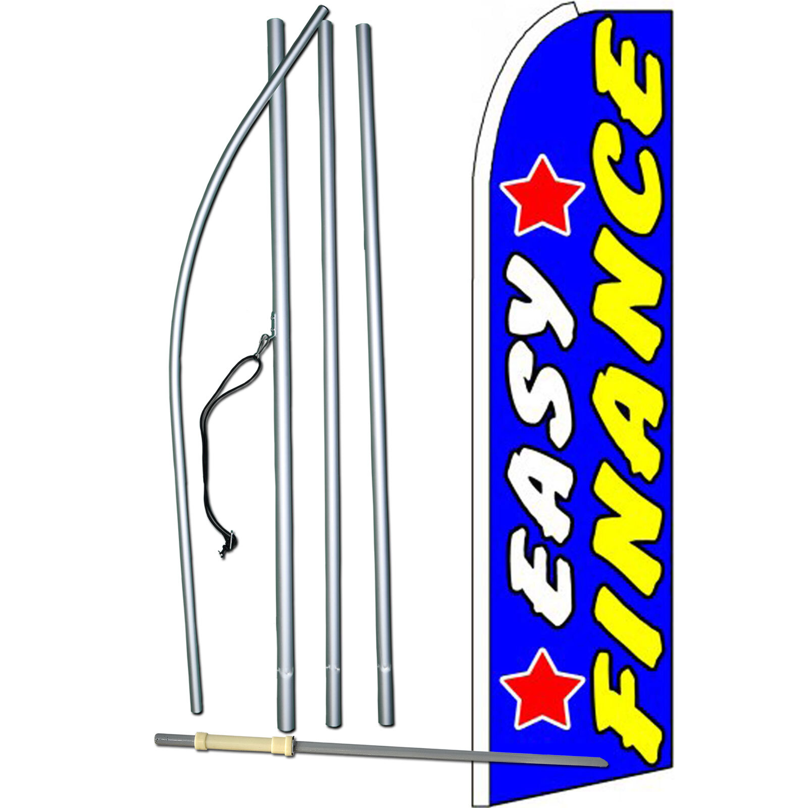 Easy Finance Swooper Flag Kit