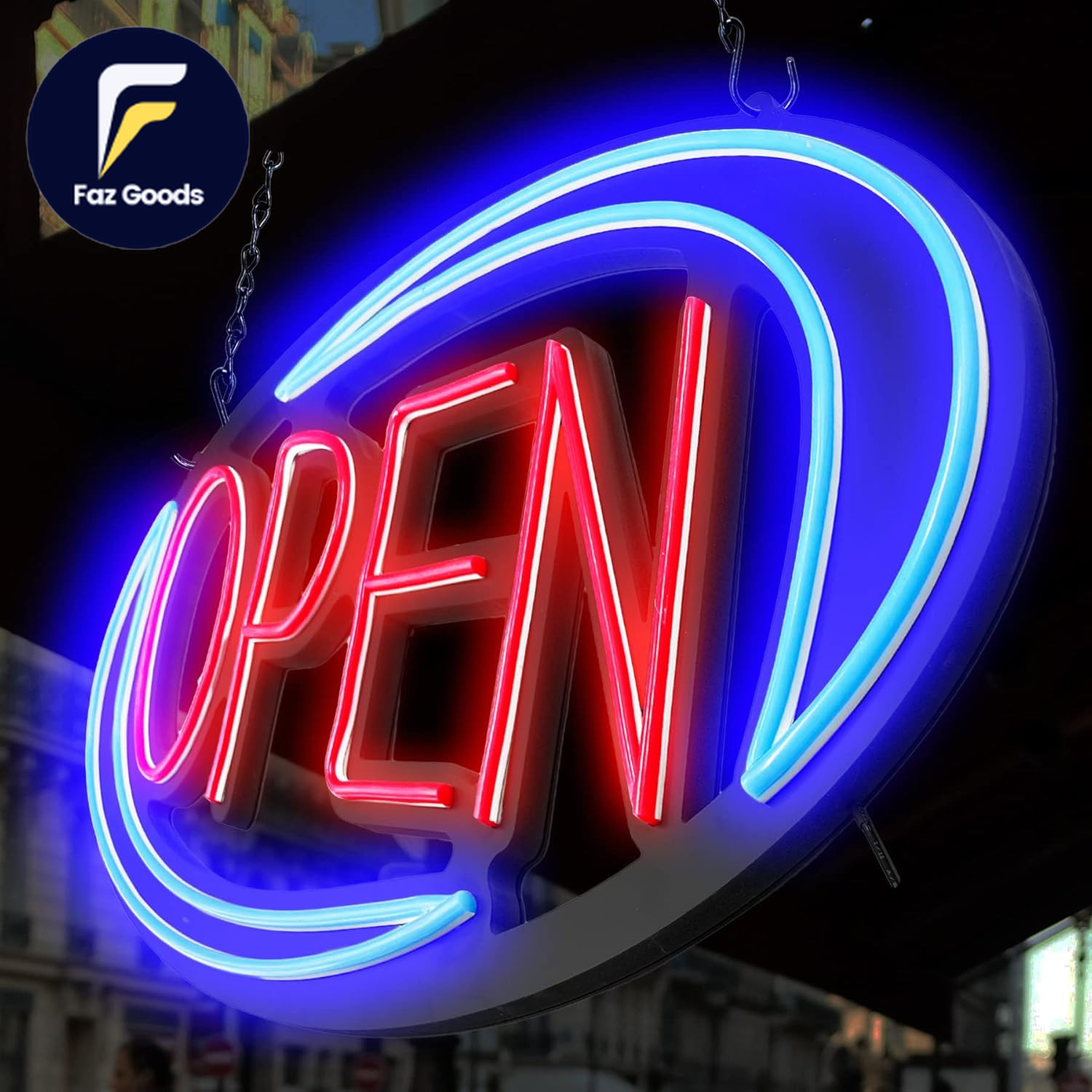 Open Signs for Business 32X16 Inch Large Bright Open Sign Neon Led Lighted Remot