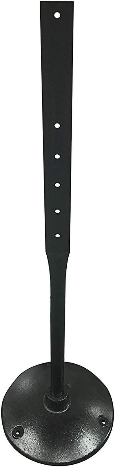 Heavy Duty Cast Iron Sign Post Kit with Base – 4′ Portable Sign Holder