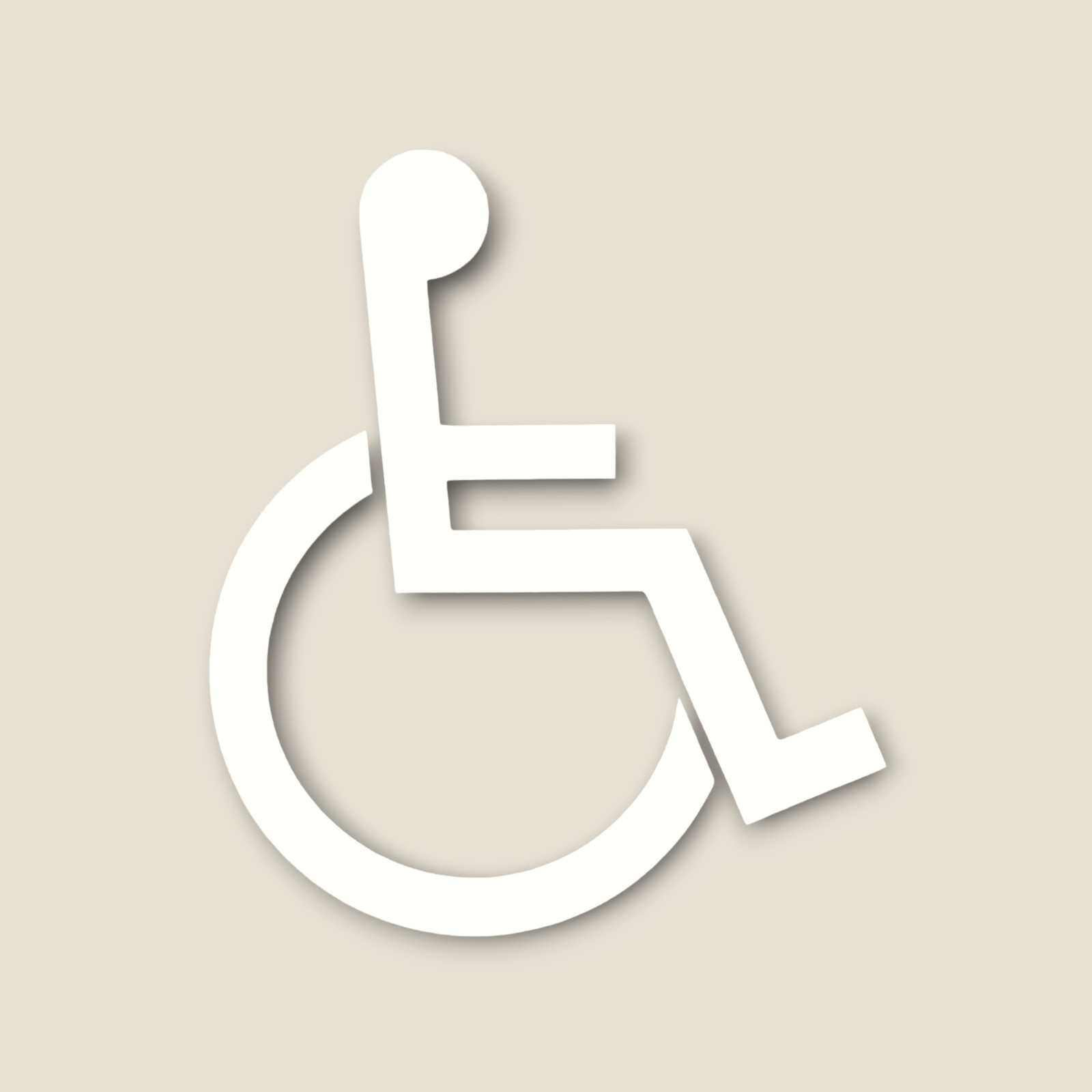 4-Pack Premium Handicap Disability Decal Stickers – Enhance Road Safety/Parking