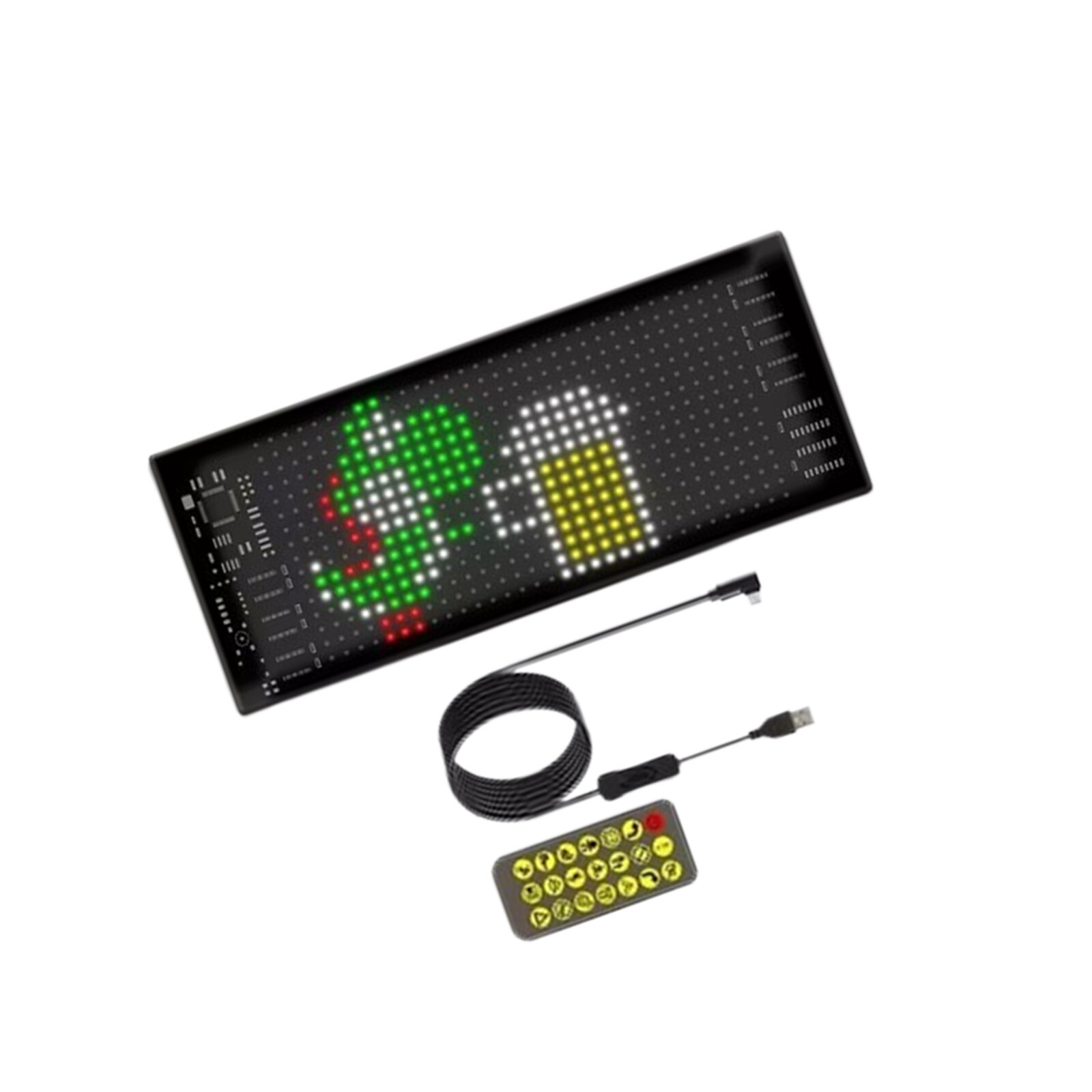 Car LED Sign LED Matrix Pixel Panel DIY Programmable Flexible LED Display