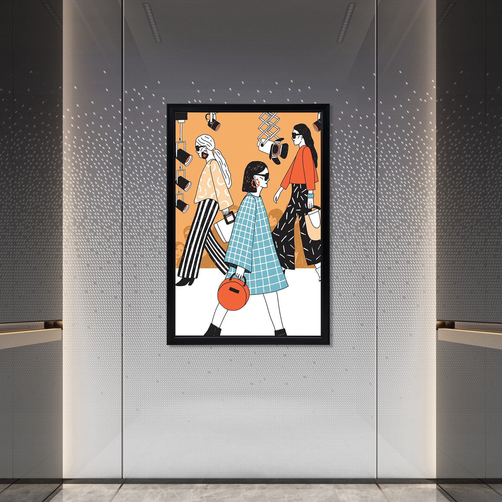 LED Light Box Movie Poster Display 27″x40″ Advertising Frame Store Wall Mount US