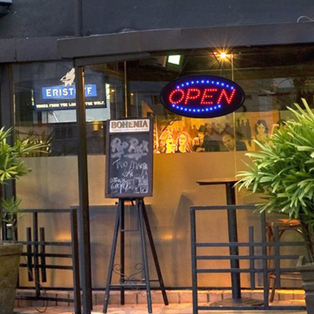 LED Store OPEN Business Sign Ultra Bright Neon Light Animated Motion with ON/OFF