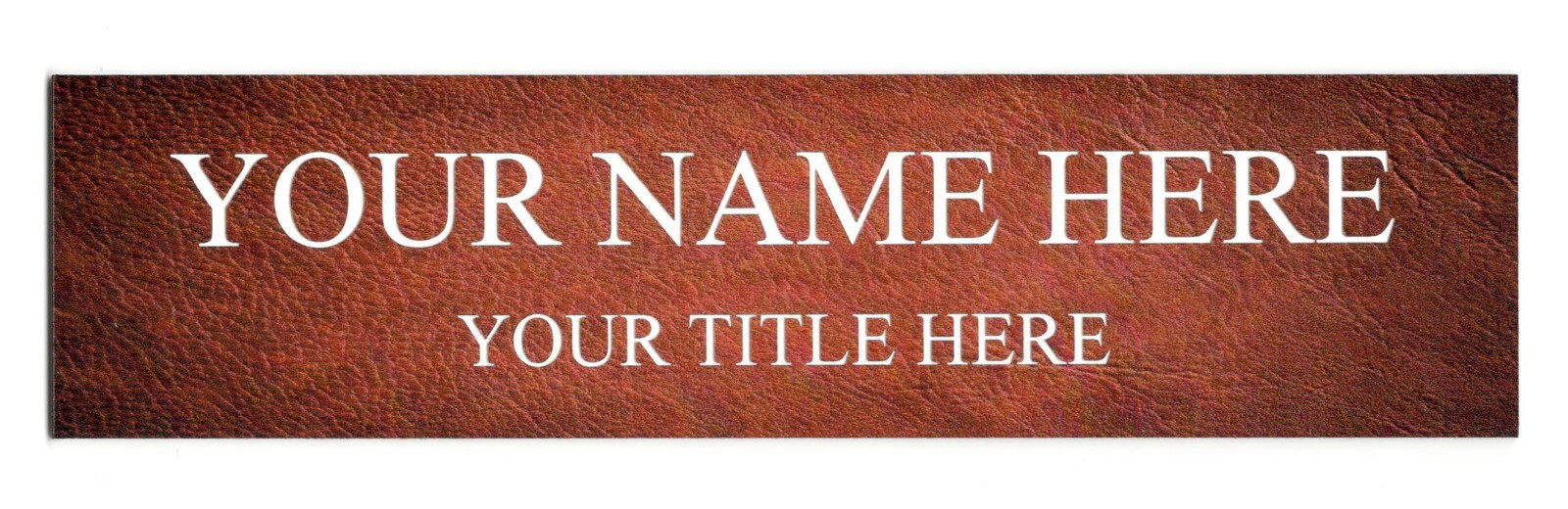 2×8 Desk Name Plate Insert (Holder not Included) Football Theme FREE SHIPPING